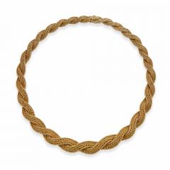 18K Gold Rope Necklace - 3563217