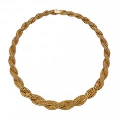 18K Gold Rope Necklace - 3571922