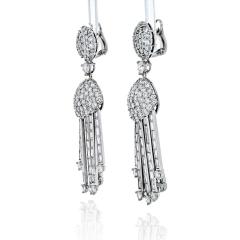 18K WHITE GOLD EARRINGS - 2473572