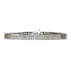 18K White Gold Diamond Bracelet 3 05TDW 45 8gr - 4527279