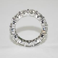 18K White Gold Diamond Eternity Ring 5 00ct - 4525840