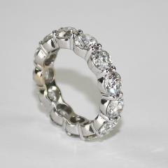 18K White Gold Diamond Eternity Ring 5 00ct - 4525842