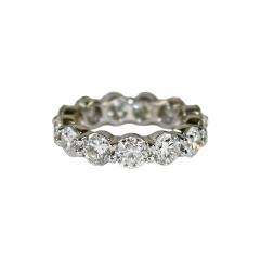 18K White Gold Diamond Eternity Ring 5 00ct - 4527134