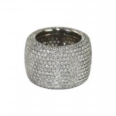 18K White Gold Diamond Eternity Ring 8 20ct - 4527290