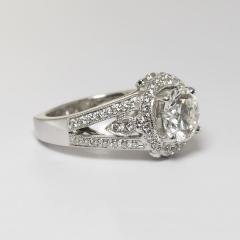 18K White Gold GIA Certified Diamond Engagement Ring 2 61ct - 4526004