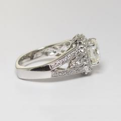 18K White Gold GIA Certified Diamond Engagement Ring 2 61ct - 4526005