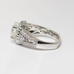 18K White Gold GIA Certified Diamond Engagement Ring 2 61ct - 4526007