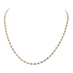 18K YELLOW GOLD 11 68CTTW DIAMOND BY THE YARD NECKLACE - 3652802