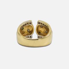 18K Yellow Gold Diamond Band 0 35ct - 4525640