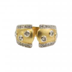 18K Yellow Gold Diamond Band 0 35ct - 4527177