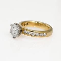 18K Yellow Gold Diamond Ring 1 78ct 7gr - 4525646