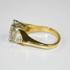 18K Yellow Gold GIA Certified Diamond Engagement Ring 6 73ct - 4525871