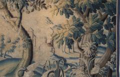 18TH CENTURY AUBUSSON VERDURE TAPESTRY AFTER JEAN BAPTISTE OUDRY - 4096733
