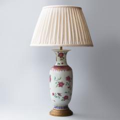18TH CENTURY CHINESE PORCELAIN VASE CONVERTED TO A LAMP - 1006252