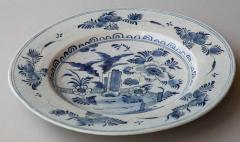 18TH CENTURY DELFT CHARGER IN CAMA EU BLEU - 3779412