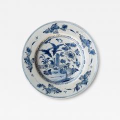 18TH CENTURY DELFT CHARGER IN CAMA EU BLEU - 3779835