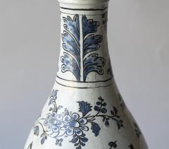 18TH CENTURY FA ENCE BOTTLE CONVERTED TO A TABLE LAMP - 3874483