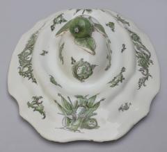 18TH CENTURY FA ENCE DE MOUSTIERS OVAL TERRINE - 2722796