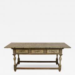 18TH CENTURY ITALIAN PAINTED CENTRE TABLE - 3552711