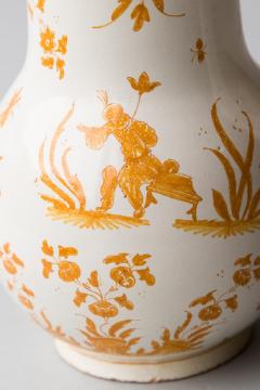 18TH CENTURY MOUSTIERS COVERED FAIENCE JUG - 3768117