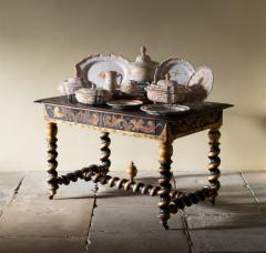 18TH CENTURY PAINTED WRITING TABLE - 3701091