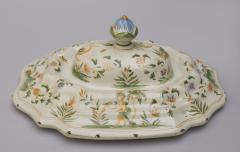 18TH CENTURY POLYCHROME FA ENCE SOUP TUREEN - 2722737