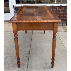 18c Style Francesco Molon for Giemme Fruitwood Inlaid Writing Table Desk - 4558180