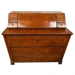 18c Style Italian Marquetry Inlaid Secretary Desk - 4762472