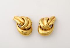 18k Gold Knot Earrings - 4188501