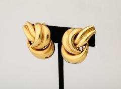 18k Gold Knot Earrings - 4188505
