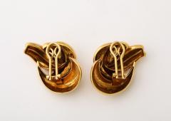 18k Gold Knot Earrings - 4188507