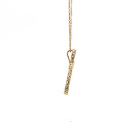 18kt Yellow Gold Diamond Cross - 4442223