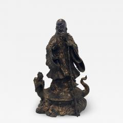 18th 19th Century Figure One of the Three Gods of Good Fortune - 2942354