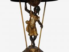 18th 19th c Italian Venetian Blackamoor Gueridons Opposing Figures Marble - 4623821