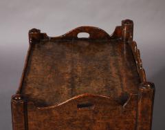 18th C Burl Elm Bedside Cabinet - 4478951