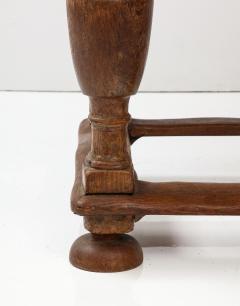 18th C Danish Oak Table with Thick Top - 3296436