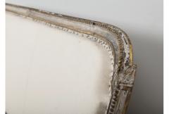 18th C French Louis XVI Original Paint Banquette Or Canap With Traces Of Gilt - 2283087