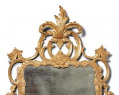 18th C George III Chippendale Carved Giltwood Rococo Chippendale Mirror - 3123500