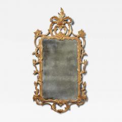 18th C George III Chippendale Carved Giltwood Rococo Chippendale Mirror - 3130474