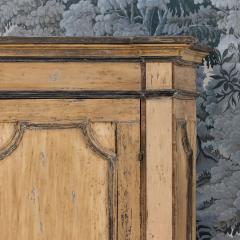 18th C Italian Birch Maple Wood Armoire Cabinet in the Baroque Style - 3943244