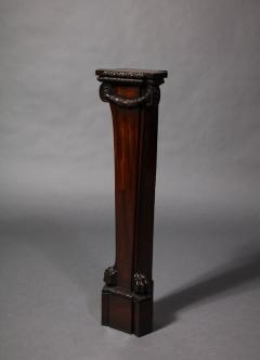 18th C Mahogany Term Pedestal - 3513920