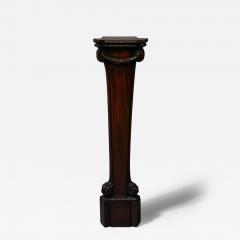 18th C Mahogany Term Pedestal - 3517484