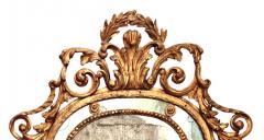 18th C Rococo Piemonte Paraclose Gilt wood Mirror - 3702135