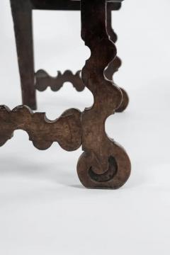 18th C Spanish Walnut Bench - 3533416