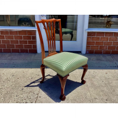 18th C Style Burton Ching Chippendale Side or Desk Chair - 3723379