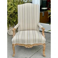 18th C Style Dennis Leen Regency Fauteuil Arm Chair - 3974950