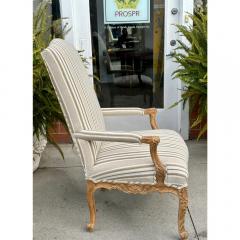 18th C Style Dennis Leen Regency Fauteuil Arm Chair - 3974952