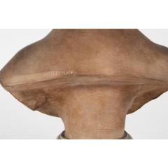 18th C Style French Terracotta Bust of a Boy by Jean Antoine Houdon 1741 1828  - 4342742