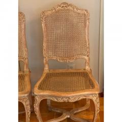 18th C Style Gustavian Swedish Empire Cane Chairs - 2777494