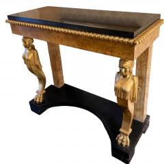 18th C Style Hendrix Allardyce Egyptian Revival Console Table 1 of 2 - 4648865